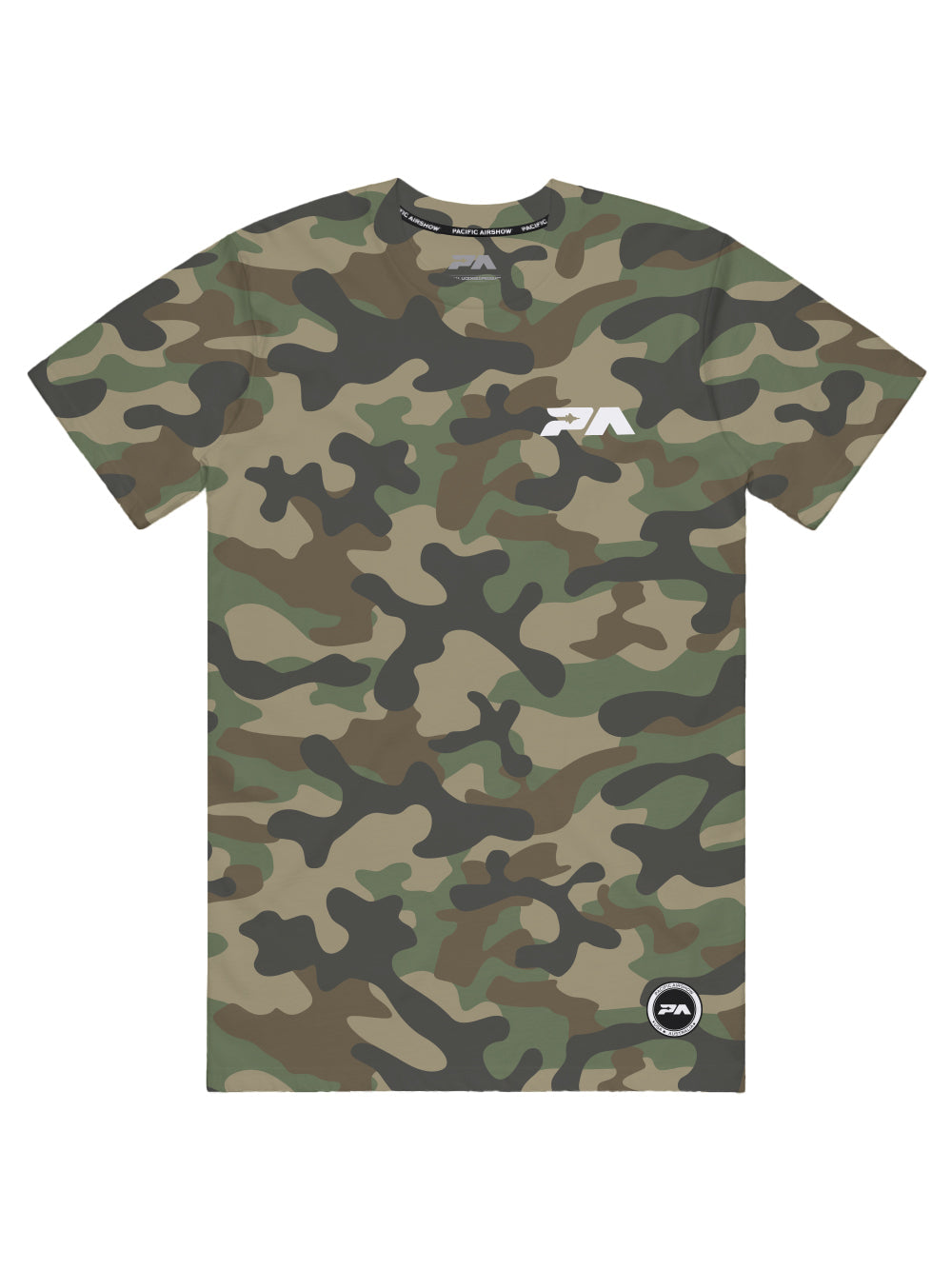 Pacific Airshow Unisex Camo Tee