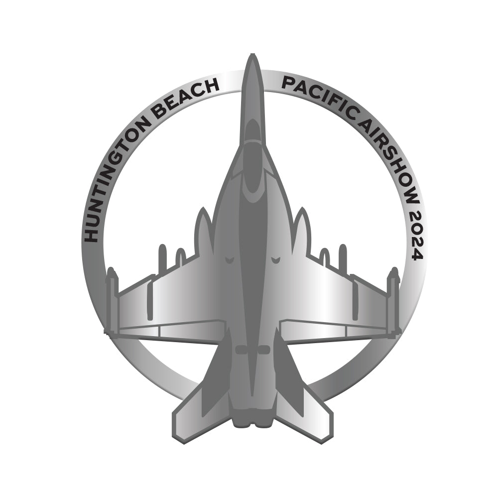 Huntington Beach 2024 Halo Plane Pin – Pacific Airshow Huntington Beach ...