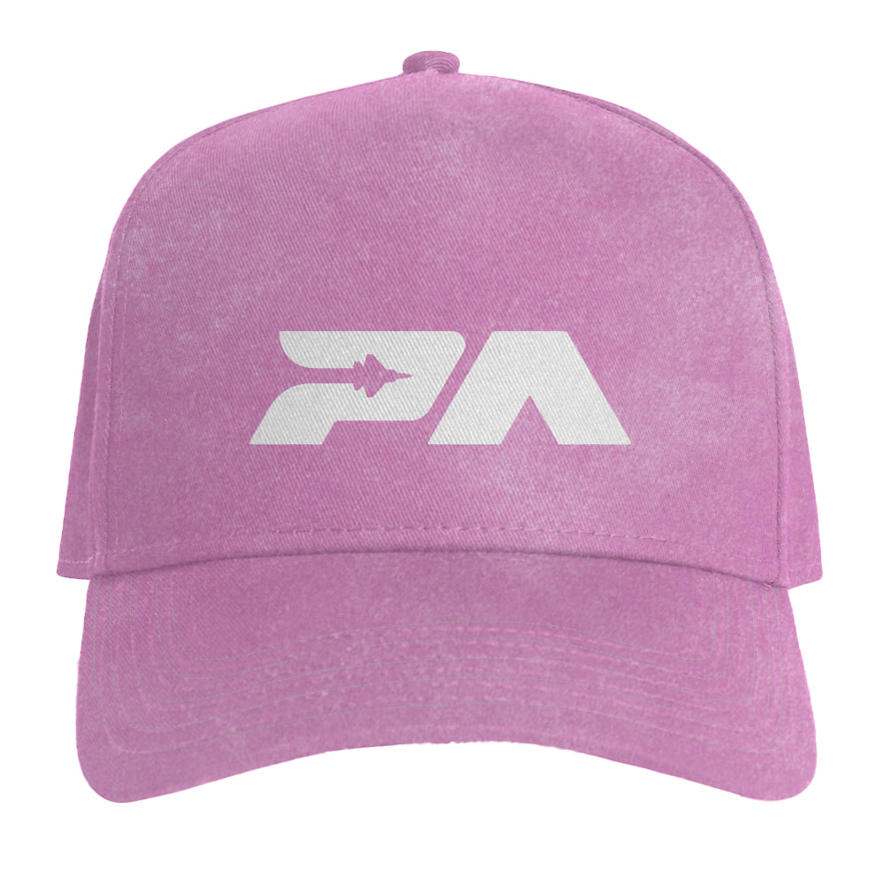 Huntington Beach 2024 Pink Acid Wash Cap