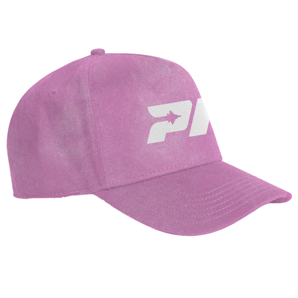 Huntington Beach 2024 Pink Acid Wash Cap