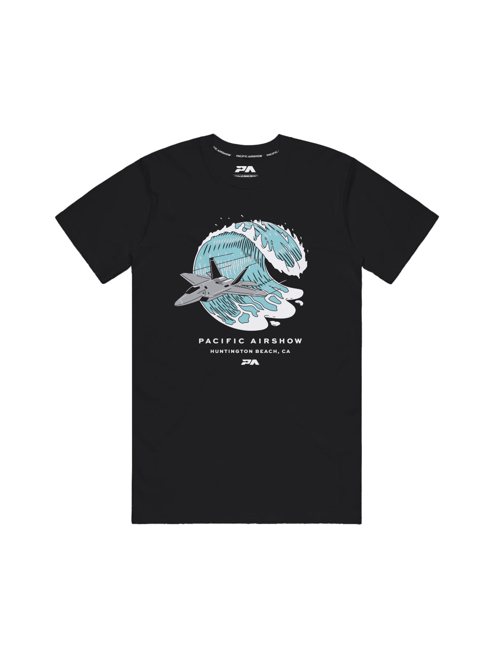 Huntington Beach 2024 Kids Wave Tee