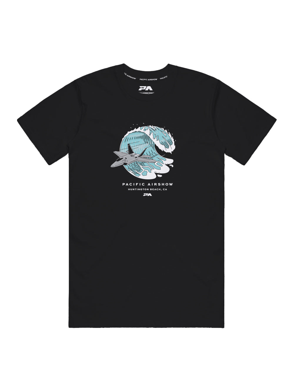 Huntington Beach Ladies Wave Tee