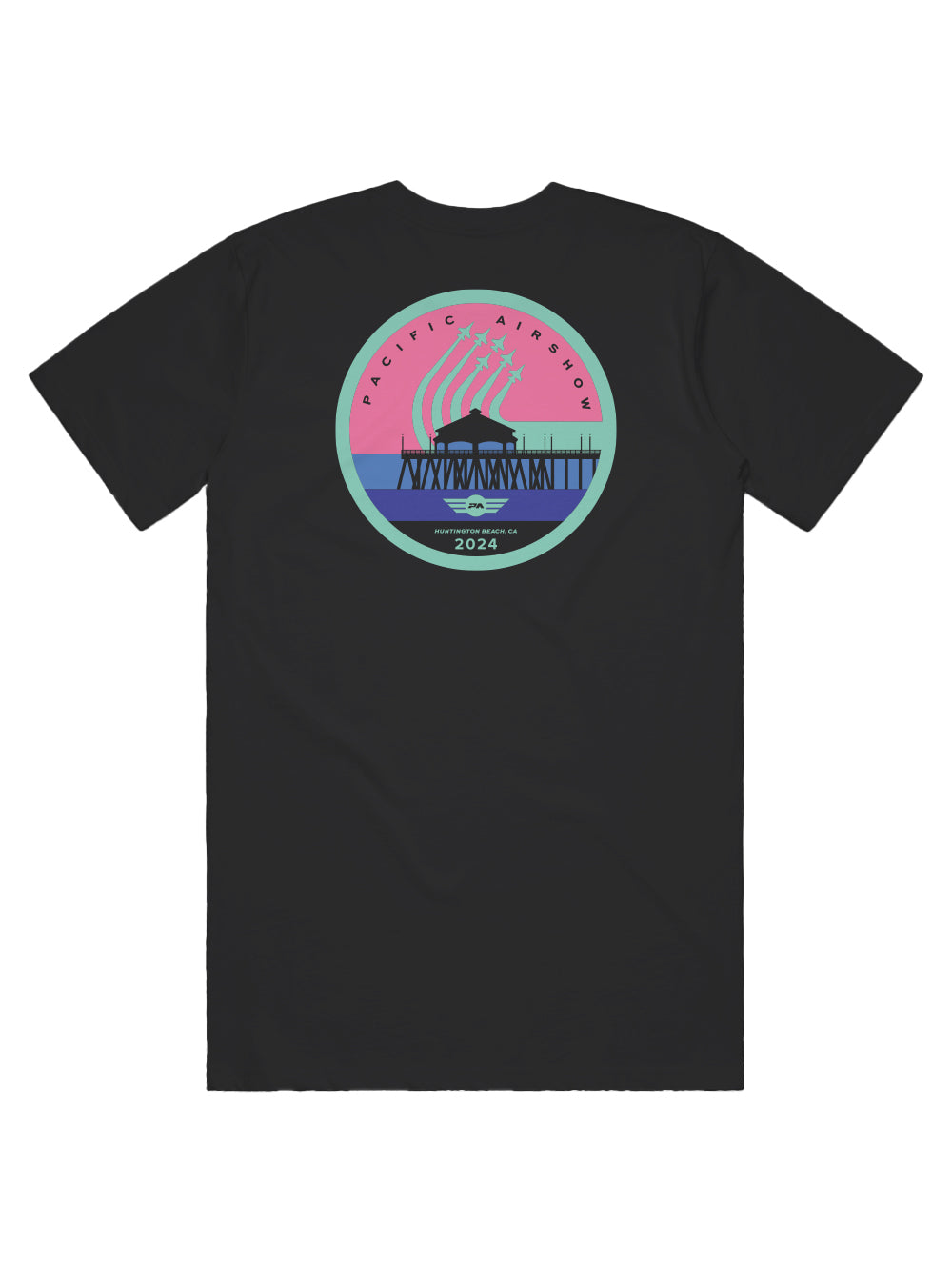 Huntington Beach 2024 Unisex Stamp Tee