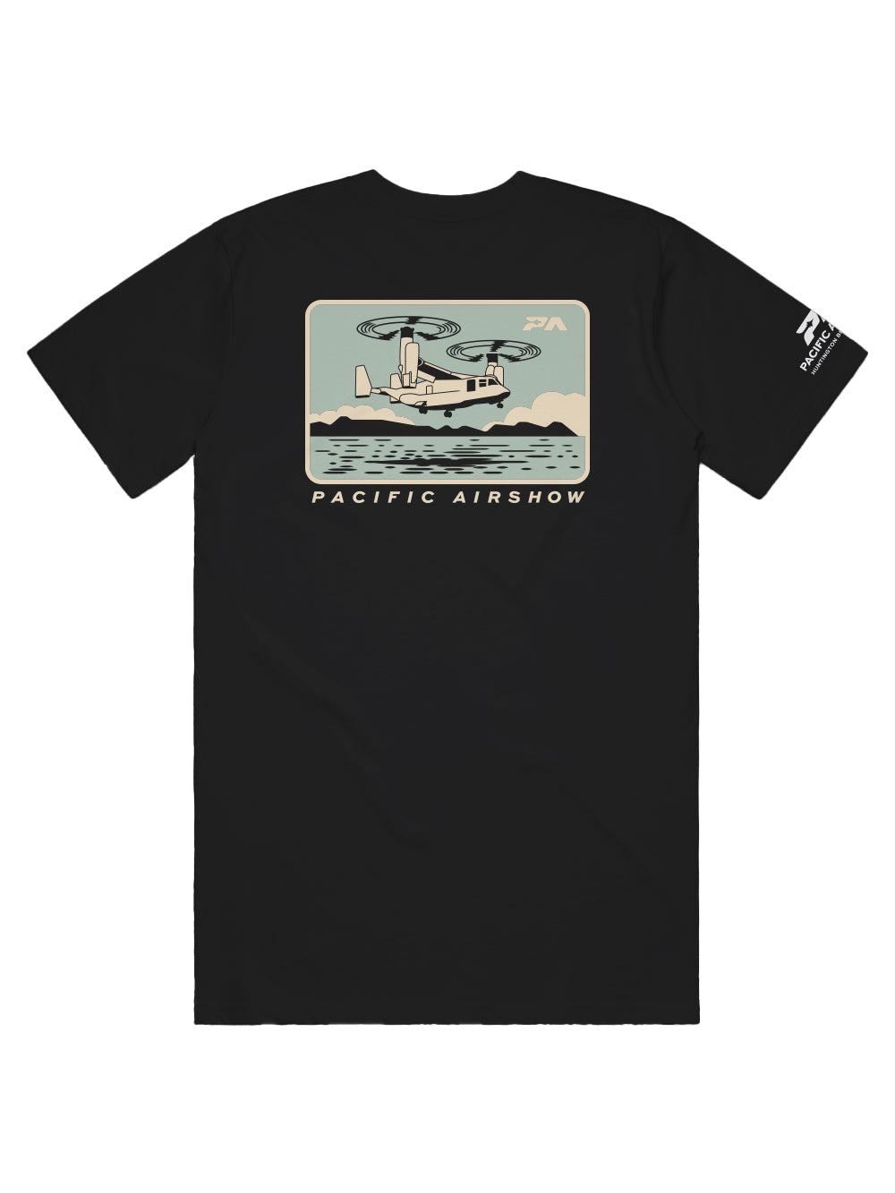 Huntington Beach 2024 Unisex Skyline Tee