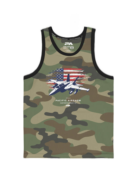 Huntington Beach 2024 Unisex Camo Basketball Jersey