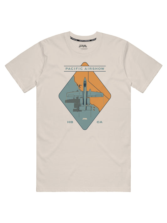 Huntington Beach 2024 Unisex Map Tee